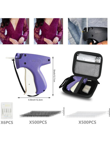 Máquina de Coser Mini YAP2 Púrpura - Reparador de Ropa