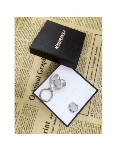 Pin Magnético de Gafas de Sol NOUMANDA en Forma de Corazón