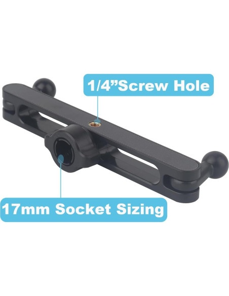 Soporte Magnético Doble para Teléfono Rigdance 2-en-1 Ajustable Soporte Magnético Doble para Teléfono Rigdance 2-en-1 Ajustable