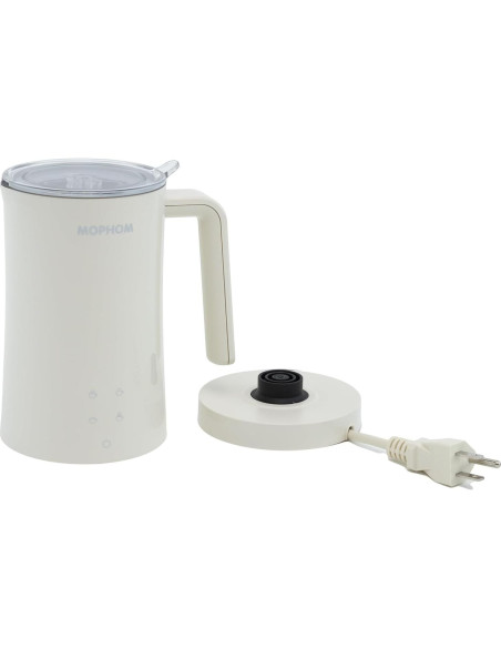 Espumador de Leche MOPHOM MMF02 350ml 4 en 1 Automático Blanco Espumador de Leche MOPHOM MMF02 350ml 4 en 1 Automático Blanco
