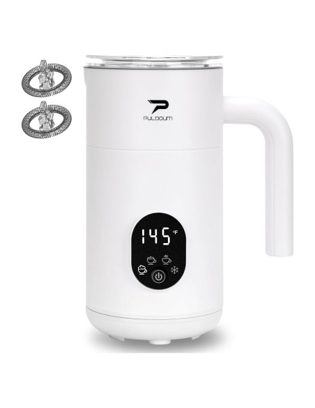 Espumador de Leche Eléctrico Puldoum 350ml 4 en 1 Automático Espumador de Leche Eléctrico Puldoum 350ml 4 en 1 Automático