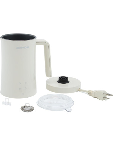 Espumador de Leche MOPHOM MMF02 350ml 4 en 1 Automático Blanco
