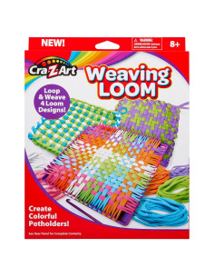 Telar de Tejido Cra-Z-Art con 120 Bucles para Niños