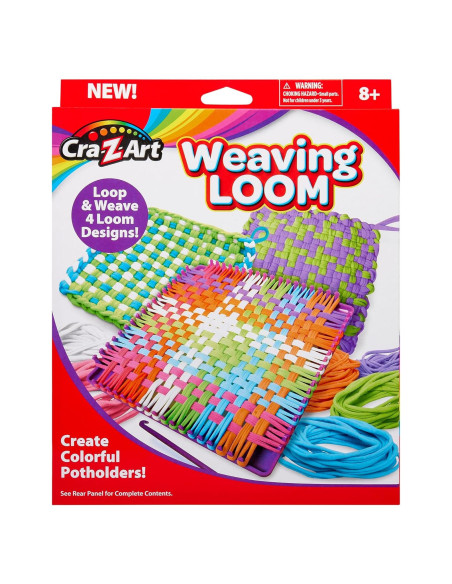 Telar de Tejido Cra-Z-Art con 120 Bucles para Niños Telar de Tejido Cra-Z-Art con 120 Bucles para Niños