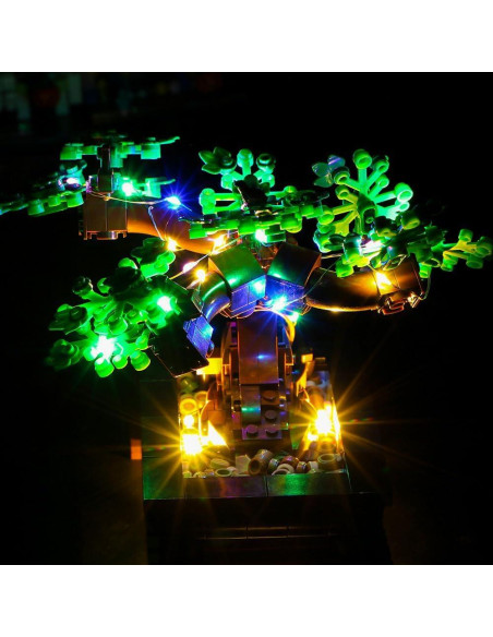 Kit de Iluminación LED para Bonsai Compatible Lego 10281 Kit de Iluminación LED para Bonsai Compatible Lego 10281