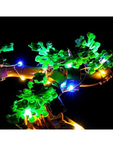 Kit de Iluminación LED para Bonsai Compatible Lego 10281 Kit de Iluminación LED para Bonsai Compatible Lego 10281