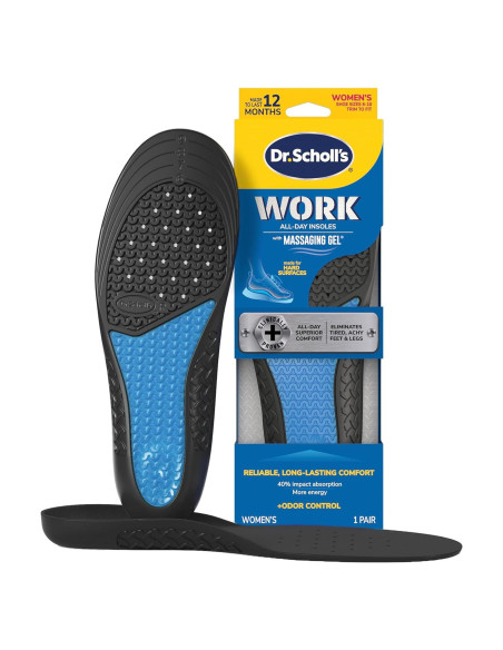 Plantillas de confort Dr. Scholl's con gel masajeador 2 unidades Plantillas de confort Dr. Scholl's con gel masajeador 2 unidades