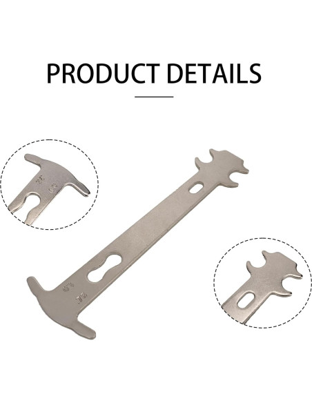 Herramienta de Comprobación de Cadena RidingRush 7-12 Velocidades Herramienta de Comprobación de Cadena RidingRush 7-12 Velocidades