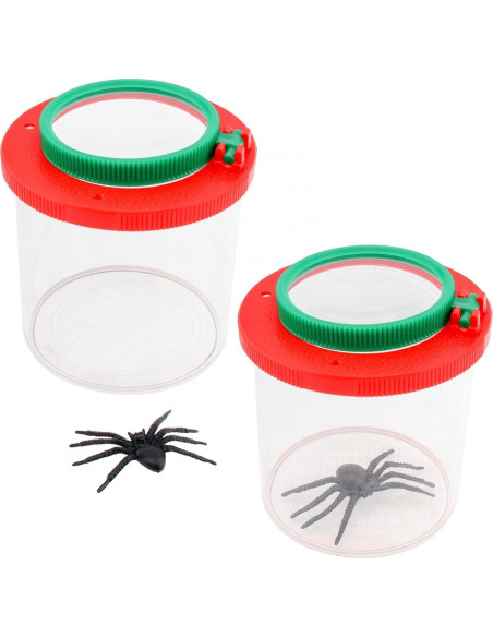 Kit de Observación de Insectos Aumentador 3X 6X - 2 Piezas Kit de Observación de Insectos Aumentador 3X 6X - 2 Piezas