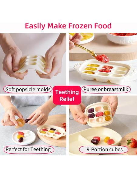 Alimentador de Frutas para Bebés Wishbird BF - Silicona BPA Free Alimentador de Frutas para Bebés Wishbird BF - Silicona BPA Free