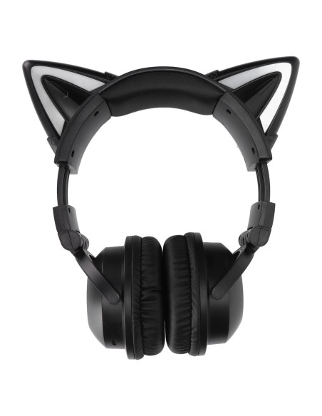 Auriculares Bluetooth Sanpyl 5.0 con orejas de gato, estéreos Auriculares Bluetooth Sanpyl 5.0 con orejas de gato, estéreos