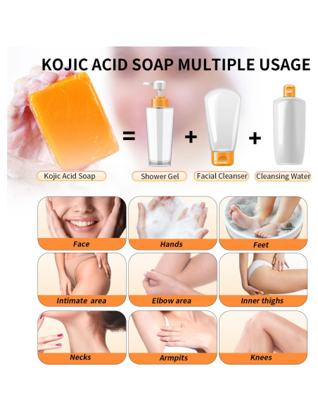 Jabón Aclarante Ceedoo con Ácido Kójico y Vitamina C 198g Jabón Aclarante Ceedoo con Ácido Kójico y Vitamina C 198g