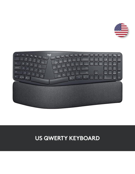Logitech MX Master 3S Ratón Inalámbrico y Teclado Ergo K860