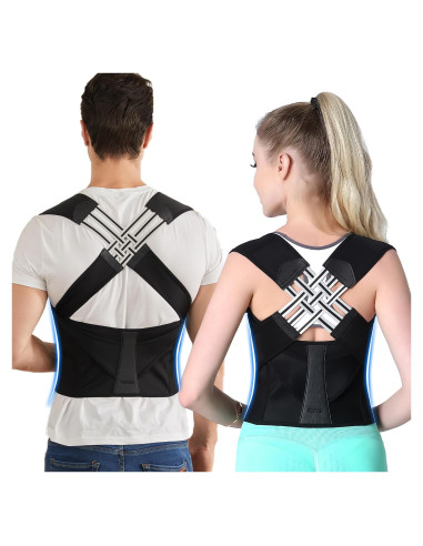 Corrector de Postura Ajustable para Espalda - Unisex