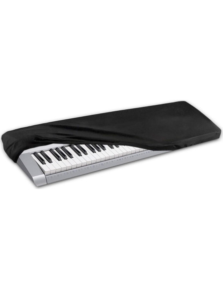 Cubierta de Teclado HQRP Elástica para 61 Teclas - Negra Cubierta de Teclado HQRP Elástica para 61 Teclas - Negra