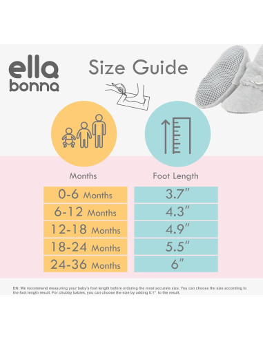 Botines de Forro Polar Ella Bonna para Bebés 6-12 Meses Burdeos