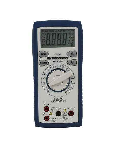 Multímetro Digital BK Precision 2709B True RMS 10A 1000V Multímetro Digital BK Precision 2709B True RMS 10A 1000V
