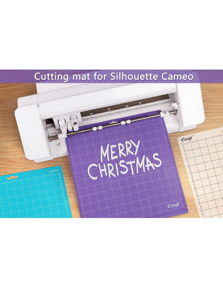 Alfombrilla de Corte Ecraft 12x12 para Silhouette Cameo 5/4/3/2/1 Alfombrilla de Corte Ecraft 12x12 para Silhouette Cameo 5/4/3/2/1