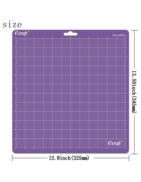 Alfombrilla de Corte Ecraft 12x12 para Silhouette Cameo 5/4/3/2/1 Alfombrilla de Corte Ecraft 12x12 para Silhouette Cameo 5/4/3/2/1