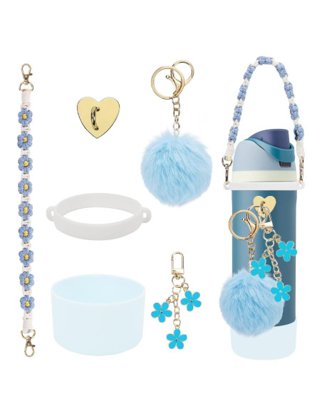 Juego de Accesorios Owala 6 Piezas para Botella 0.71L Azul Juego de Accesorios Owala 6 Piezas para Botella 0.71L Azul