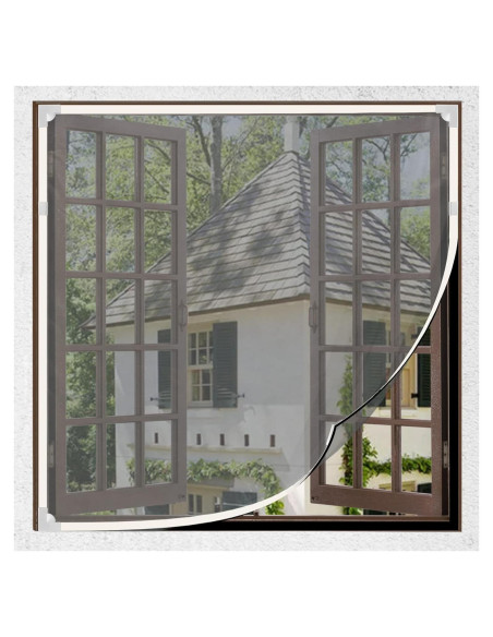 Kit Pantalla Ajustable Mosquitos ZemHome 500 cm Blanco Kit Pantalla Ajustable Mosquitos ZemHome 500 cm Blanco