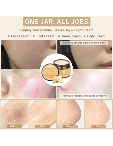 Bálsamo Hidratante Facial LEPONIX 150g Grasa de Res Orgánica