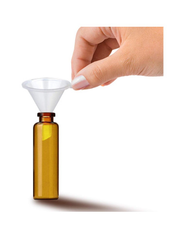 50 Mini Embudos de Plástico TailaiMei para Perfume y Aceites
