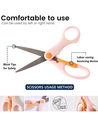 Tijeras de Seguridad para Niños Jorunhe 12.7cm Acero Inoxidable