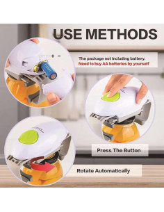 Abrebotellas Eléctrico HorizonMart - Automático para Tarros 2