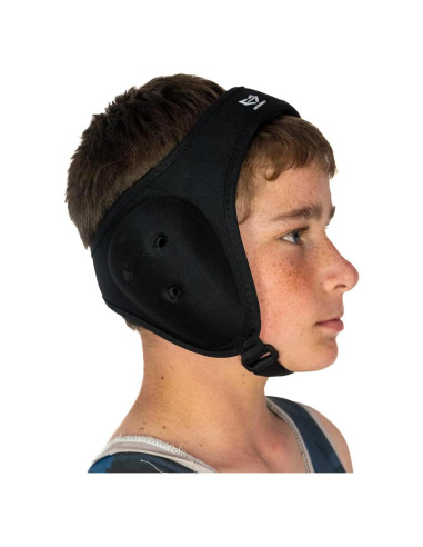 Headgear de Lucha Ajustable GANA LO QUE MERECES Negro Unisex