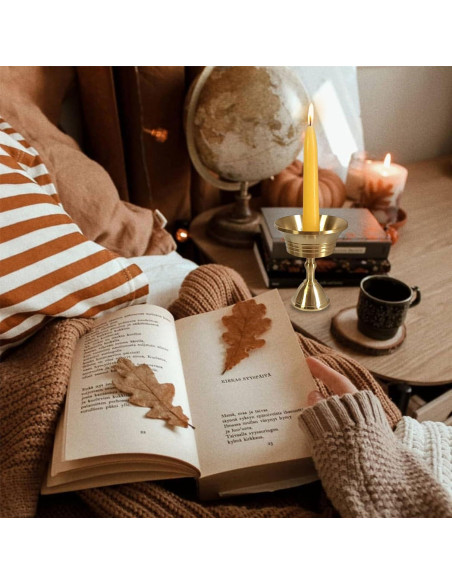 Juego de 30 Mini Velas de Cera de Abeja Gedengni para Meditación Juego de 30 Mini Velas de Cera de Abeja Gedengni para Meditación