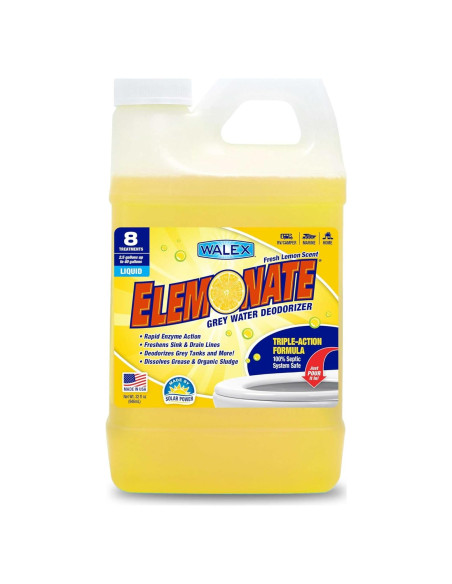 Desodorante Líquido Walex Elemonate 32oz para Agua Gris Desodorante Líquido Walex Elemonate 32oz para Agua Gris