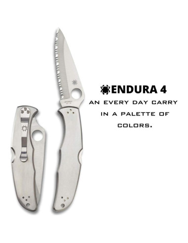Cuchillo Plegable Spyderco Endura 4 Acero VG-10 9.7 cm