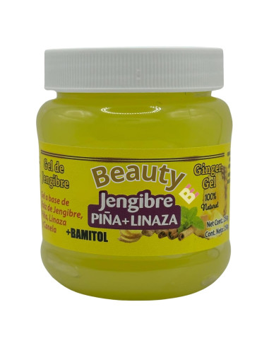 Gel Hidratante Natural B-Experts 250g Jengibre Piña Canela Linaza