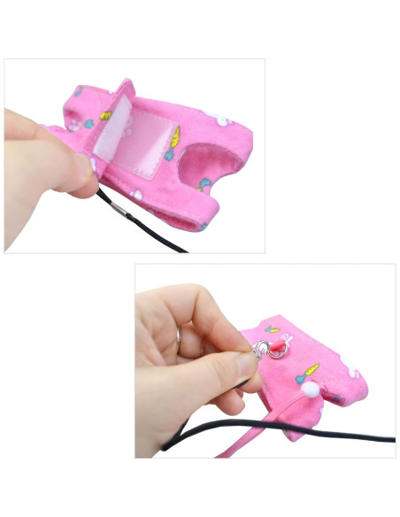 Arnés y Correa Ajustable para Sugar Glider vomvomp - Seguridad y Comodidad Arnés y Correa Ajustable para Sugar Glider vomvomp - Seguridad y Comodidad