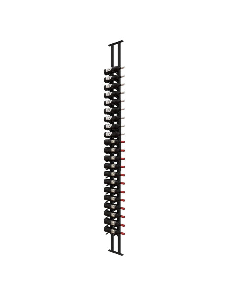 Exhibidor de Botellas de Vino Ultra - Montaje Piso a Techo, 21 Botellas, Negro Exhibidor de Botellas de Vino Ultra - Montaje Piso a Techo, 21 Botellas, Negro
