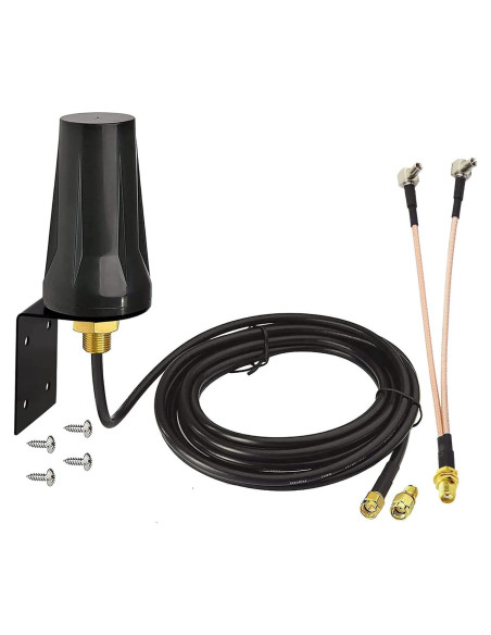 Antena 4G LTE Bingfu SMA 5dBi Omni-direccional 3m Antena 4G LTE Bingfu SMA 5dBi Omni-direccional 3m