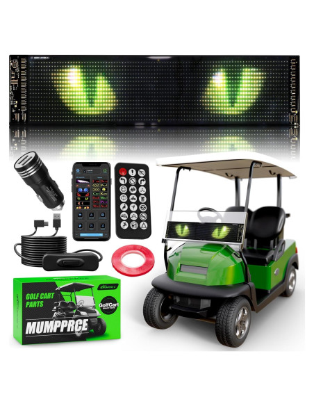 Cartel de Luz LED Ojos de Diablo MUMPPRCE para Carrito de Golf Cartel de Luz LED Ojos de Diablo MUMPPRCE para Carrito de Golf