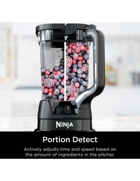 Licuadora Ninja Detect Power 1800W + Procesador 64oz Negro Licuadora Ninja Detect Power 1800W + Procesador 64oz Negro