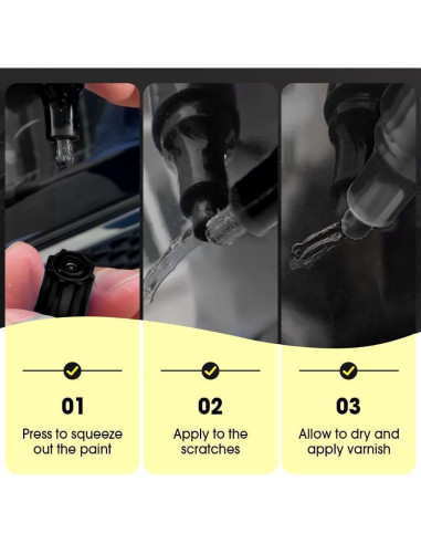 Lápiz Reparador de Rayones de Auto TAQIYEZ 29.57ml 2sets
