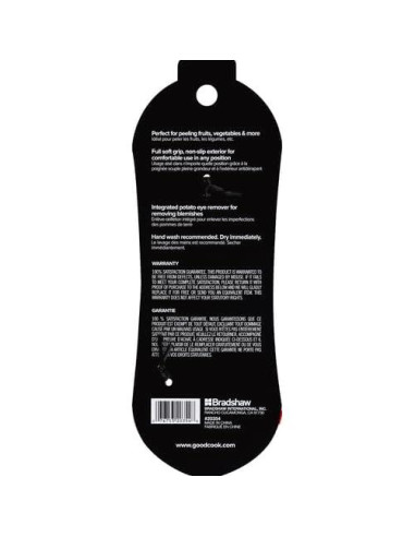 Pelador en Y GoodCook de Acero Inoxidable Negro