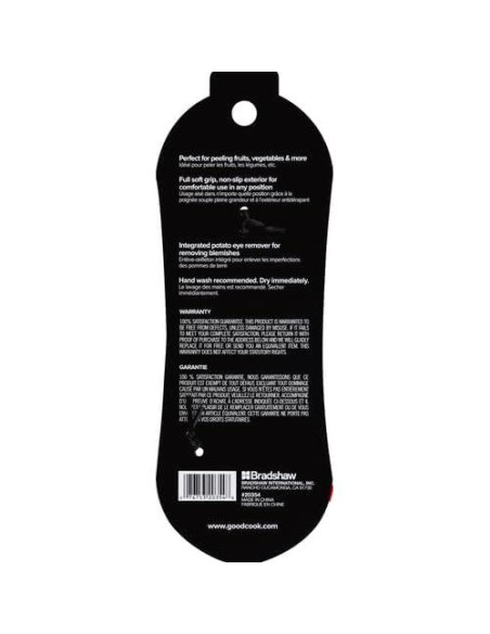 Pelador en Y GoodCook de Acero Inoxidable Negro Pelador en Y GoodCook de Acero Inoxidable Negro