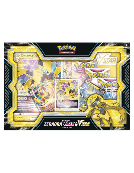 Caja de Batalla Pokémon TCG Zeraora VMAX VSTAR 2022 Caja de Batalla Pokémon TCG Zeraora VMAX VSTAR 2022