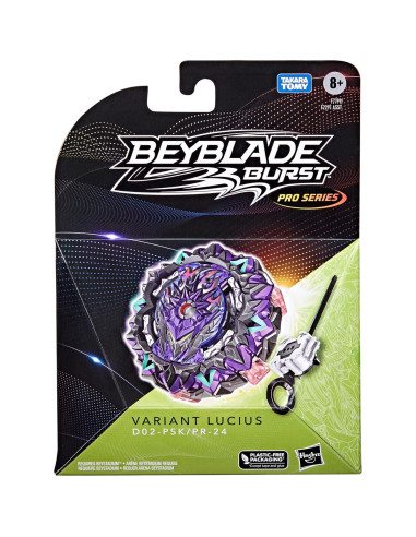 Beyblade Burst Pro Variante Lucius D02-PSK Peonza Defensa