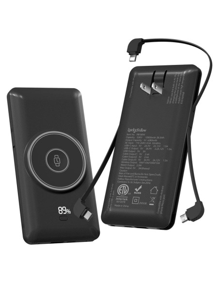 Cargador Portátil Magnético 10000mAh Shen Zhen Carga Rápida Cargador Portátil Magnético 10000mAh Shen Zhen Carga Rápida