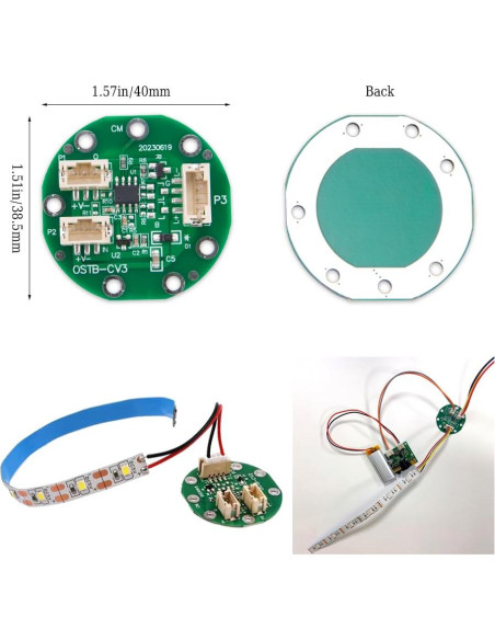 Módulo Sensor Táctil ZORZA 5 Sets con Tira LED 5V DC Módulo Sensor Táctil ZORZA 5 Sets con Tira LED 5V DC