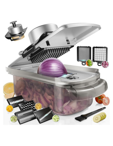 Cortador de Verduras 9-en-1 GoTravel2 Acero Inoxidable 0.85 kg