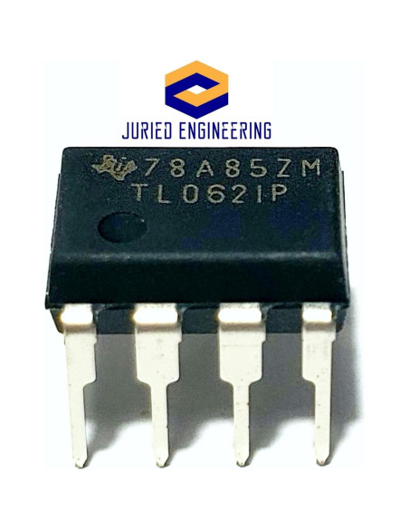 Amplificador Operacional TL062IP JFET Bajo Consumo Paquete de 5 Amplificador Operacional TL062IP JFET Bajo Consumo Paquete de 5