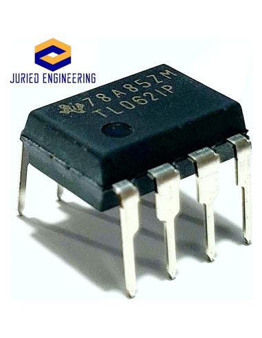 Amplificador Operacional TL062IP JFET Bajo Consumo Paquete de 5