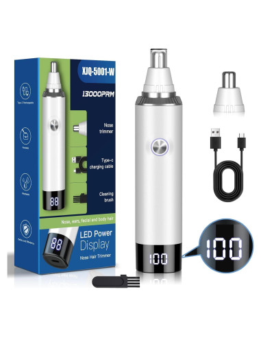 Recortador de Vello Nasal y Auricular Ginity 2025 LED IPX7